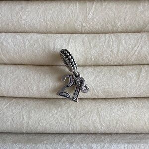 Pandora 21st Celebration Dangle Charm
